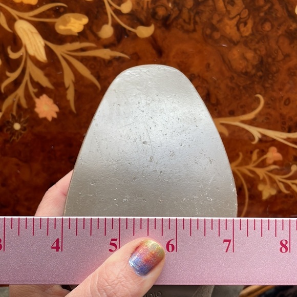 THEYSKENS THEORY dusky olive ankle boots sz6.5 Made in Italy SUEDE - Picture 7 of 7